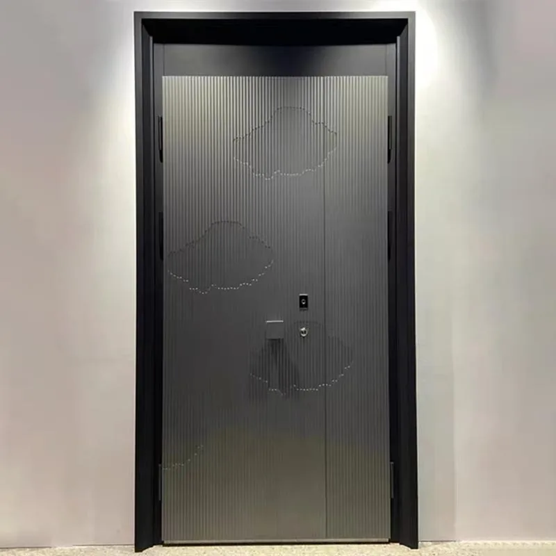 Fire Rated Cast Aluminum Mother-son Door