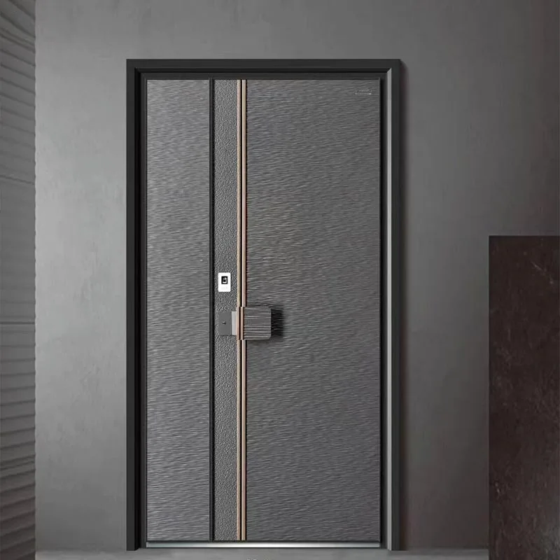 Integrated Aluminum Alloy Entry Door